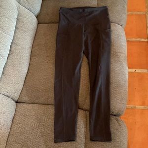 Tuff Athletics black leggings.  Size S.